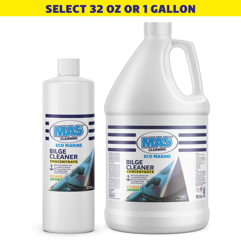 Boat Bilge Cleaner - Heavy Duty Degreaser and Odor Remover for Marine Use