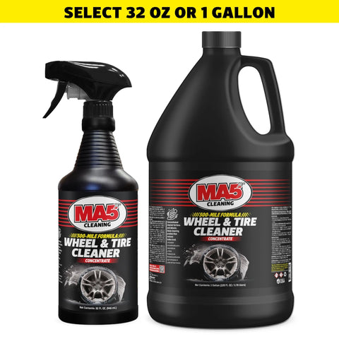 MA5X Concentrated Wheel Cleaner: Fast-Acting Brake Dust Remover Safe for All Rims