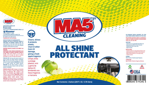 All Shine Protectant | 1 Gallon | Pack of 4