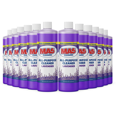 All Purpose Cleaner Lavender | Multipurpose Cleaner with Lavender Extracts | 32oz | Pack of 12