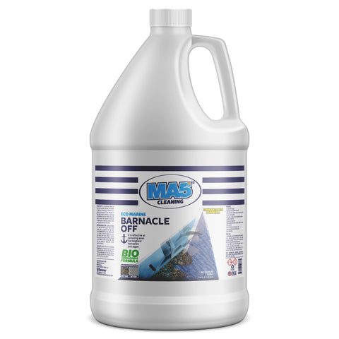 Barnacle Off | Remover and Cleaner for Boats | Biodegradable and Concentrated Formula | Gallon | Pack of 1