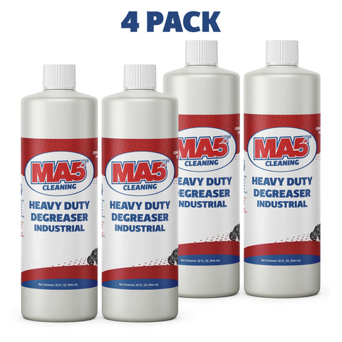 Heavy Duty Degreaser Industrial | 32 oz | Pack of 4