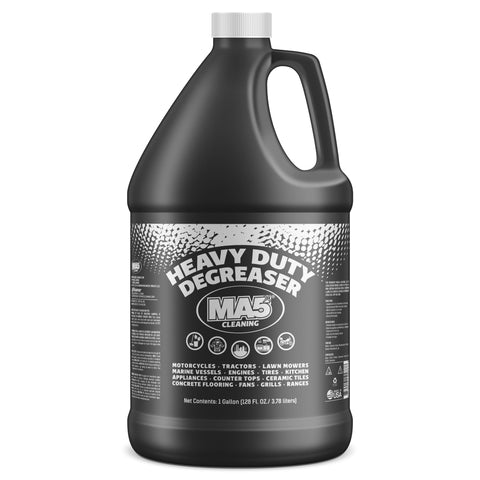 Heavy Duty Degreaser and Cleaner | Indoor and Outdoor Formula | Gallon | Pack of 4