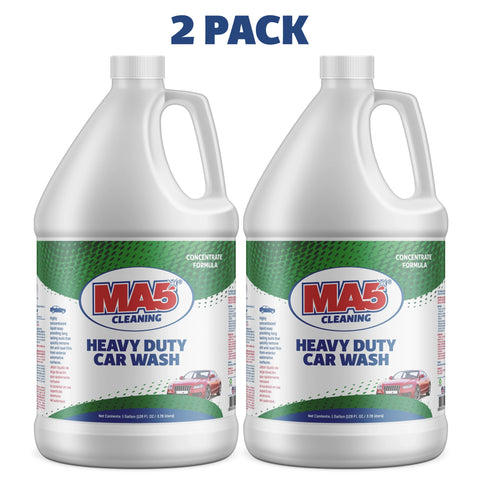 Heavy-Duty Car Wash Concentrate | 1 Gallon | Pack of 2
