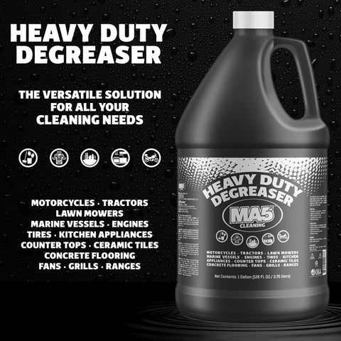 Heavy Duty Degreaser and Cleaner | Indoor and Outdoor Formula | Gallon | Pack of 1