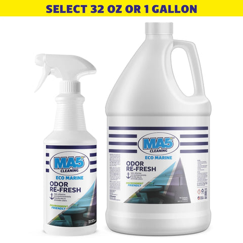 Boat Odor Eliminator - Fast Remover of Musty Smells, Smoke, Mold & Mildew
