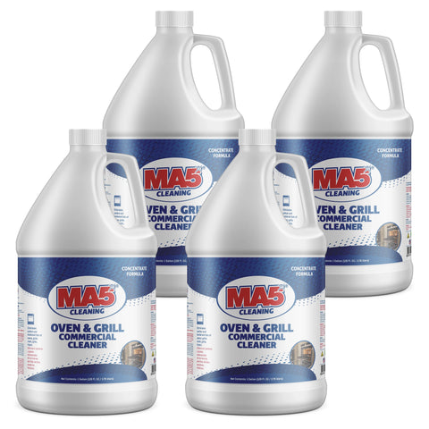 Oven & Grill Commercial Cleaner | 1 Gallon | Pack of 4