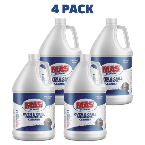 Oven & Grill Commercial Cleaner | 1 Gallon | Pack of 4