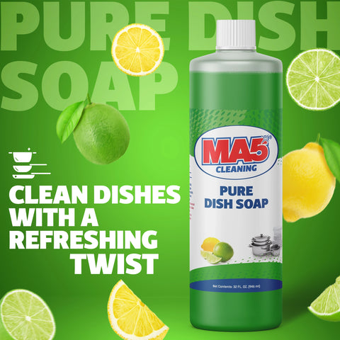 Pure Dish Soap | 32 oz | Pack of 4