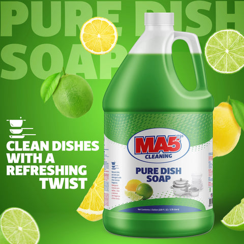 Pure Dish Soap | 1 Gallon | Pack of 4
