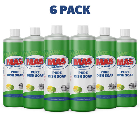 Pure Dish Soap | 32 oz | Pack of 6