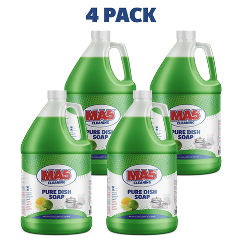 Pure Dish Soap | 1 Gallon | Pack of 4