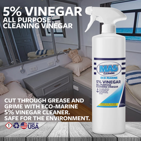 MA5X 5% Vinegar All-Purpose Cleaning Vinegar | 32oz Spray Bottle | Pack of 1